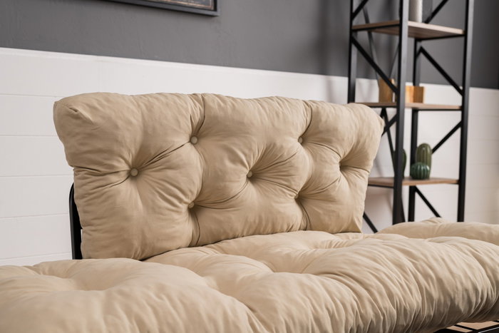 Atelier Del Sofa Nitta - Sofá-Cama de 2 Plazas en Crema Atelier Del Sofa Nitta - Sofá-Cama de 2 Plazas en Crema